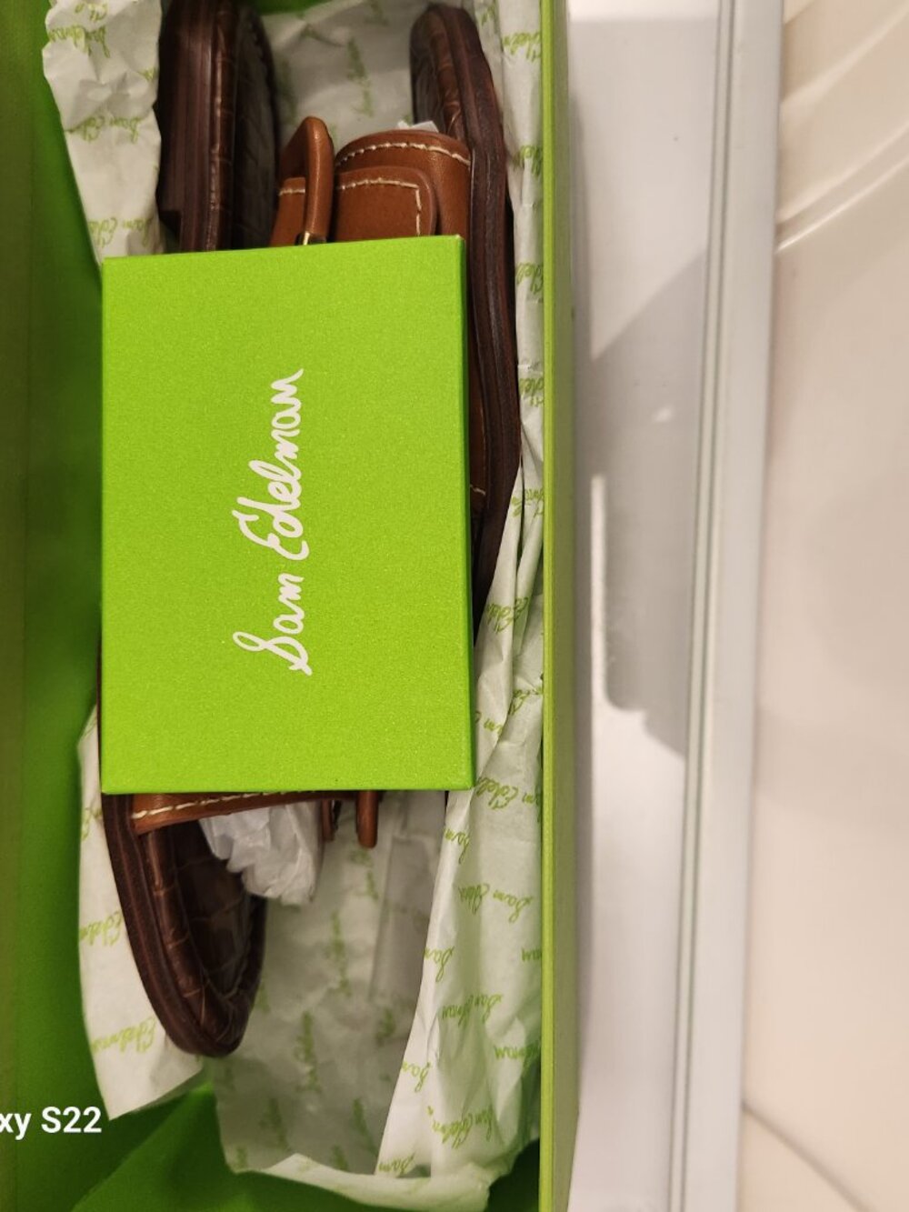Sam Edelman "Gaige" Brown Leather Sandals. NIB. Size: 6. - Picture 9 of 10